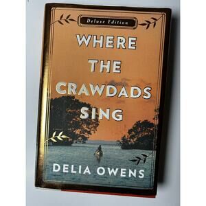 Hardback Book Where the Crawdads Sing Deluxe Edition Novel Carolina Fiction